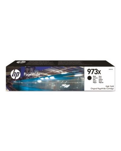 Тонер касета HP - 973X, за PageWide Pro 452/477, Black - 1